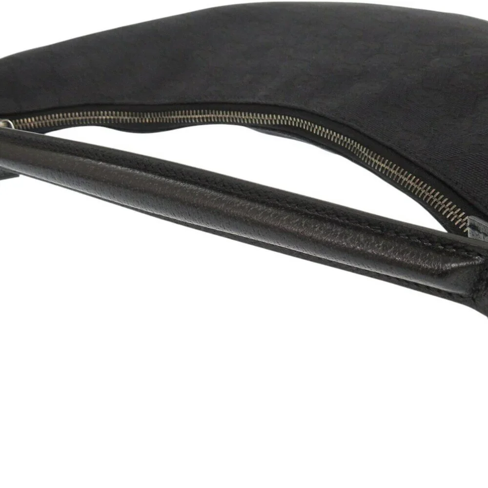 GUCCI Black Leather Shoulder Bag - Picture 7 of 9